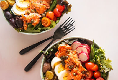 Salmon Nicoise Salad