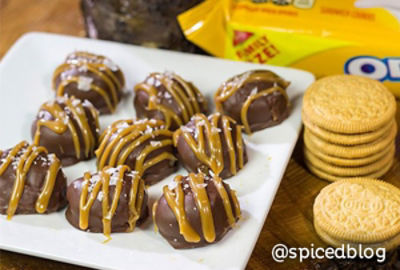 Salted Caramel OREO Cookie Balls