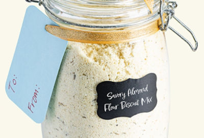 Savory Almond Flour Biscuit Mix Jars