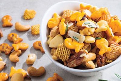 Savory Rosemary Snack Mix