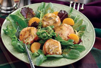 Seared Sea Scallop Salad