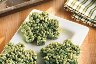 Shamrock Rice Crispies