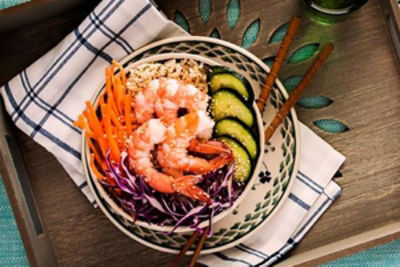 Shrimp Sushi Grain Bowl