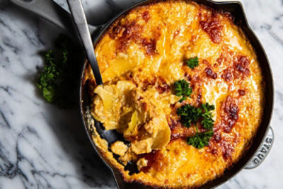 Sir Kensington’s Skillet Potato Au Gratin