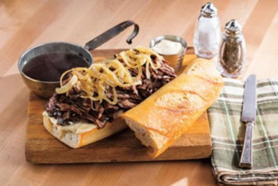 Slow Cooker French Dip Sandwiches