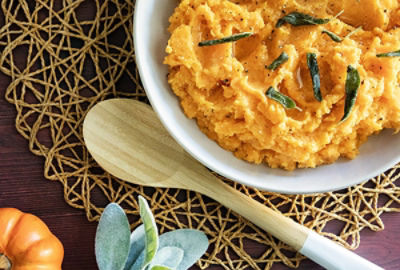 Slow Cooker Mashed Sweet Potatoes