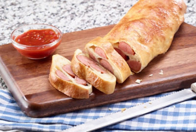 Smoked Sausage Stromboli