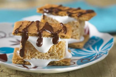 S'mores Rice Krispies Treats