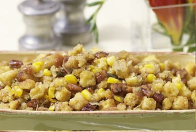 Southern Pecan Cornbread Stuffing