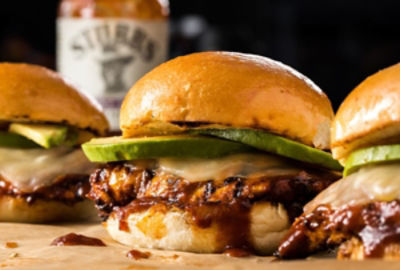 Sticky Sweet Bar-B-Q Chicken Sandwich