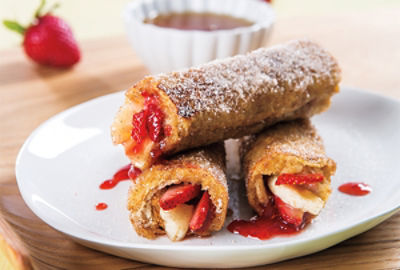 Stuffed French Toast Rolls