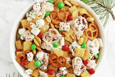 Sugar and Spice Chex Holiday Mix