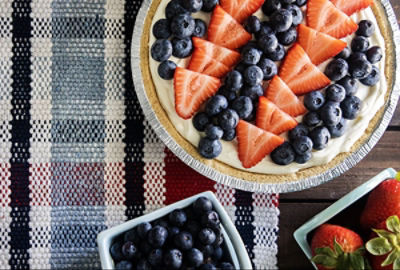 Summer Berry Cheesecake Tart