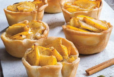 Swedish Cinnamon-Cardamom Apple Tarts