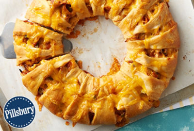 Sweet Hawaiian BBQ Chicken Crescent Ring