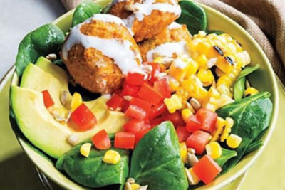 Sweet Potato Falafel Summer Bowl