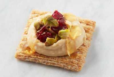 Sweet and Salty Topped Triscuit