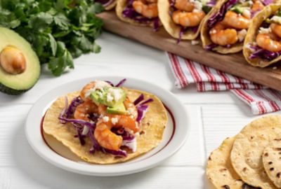 Sweet and Sour Shrimp Tacos