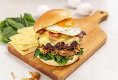 Swiss Brunch Burger