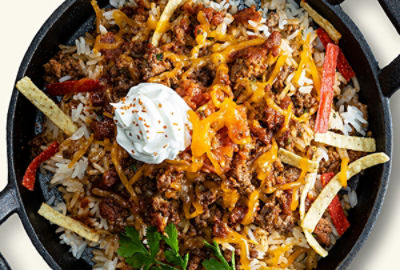 Beef Taco Skillet