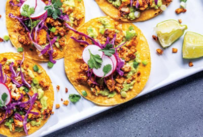 Tempeh Tostadas