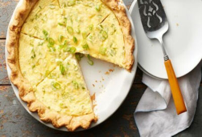 Three-Cheese Quiche