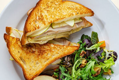 Turkey-Apple Grilled Cheese