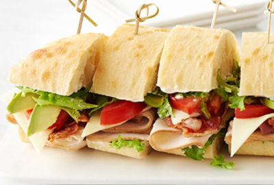 Turkey Cobb Salad Sandwiches