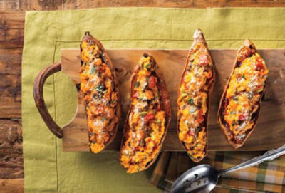 Twice Baked Sweet Potatoes