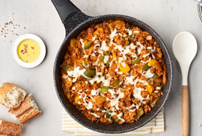 Unstuffed Pepper Skillet