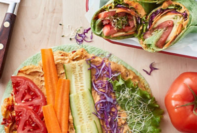 Veggie Rainbow Wrap