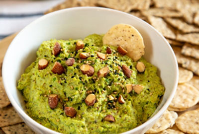 Wasabi Soy Edamame Hummus