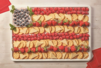 Wave Your Flag RITZ Berry & Cheddar Board