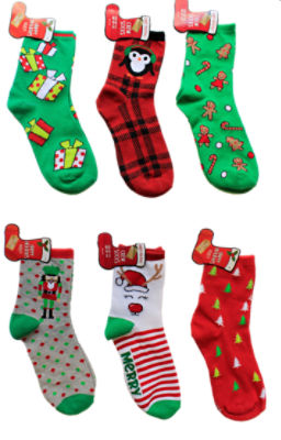 Christmas Women's Themed Socks - 1 Pack, 1 each