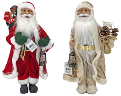 TDC USA Inc. Christmas- Standing Santas 18 Inch, 1 each