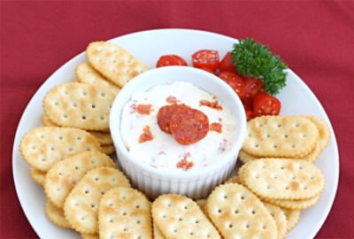 Zesty Pepperoni Spread