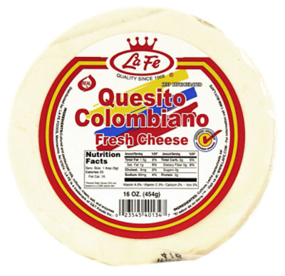 La Fe Queso Colombian, 16 oz