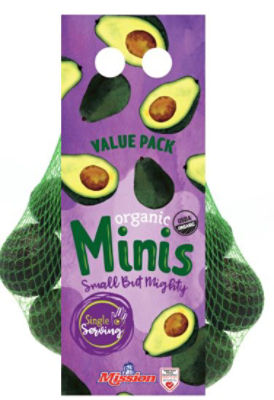 Mission Organic Minis Avocados - Value Pack, 32 oz