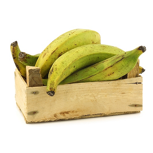 When ripe can be eaten raw. Primarily used for cooking and becomes sweeter as it ripens.  