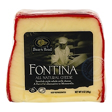 Boar's Head Fontina All Natural, Cheese, 9 Ounce