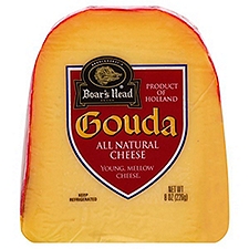 Boar's Head Gouda All Natural, Cheese, 8 Ounce