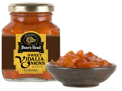 Brunckhorst's Boar's Head Sweet Vidalia Onions in Sauce, 9 oz