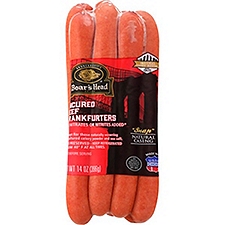 Boar's Head Natural Casing Beef Franks, 14 Ounce