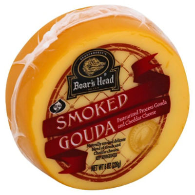 Boar's Head Smoked Gouda Cheese, 8 oz