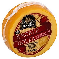 Boar's Head Cheese, Smoked Gouda, 8 Ounce