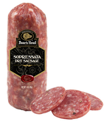 Brunckhorst's Boar's Head Uncured Sopressata Dry Sausage, 9 oz
