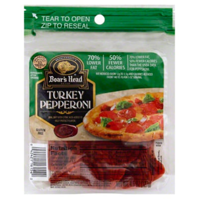 Brunckhorst's Boar's Head Turkey Pepperoni, 4.5 oz