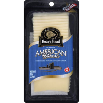 Boar's Head White American Cheese, 8 oz