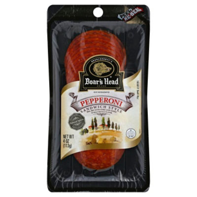 Boar's Head Sandwich Style Pepperoni, 4 oz