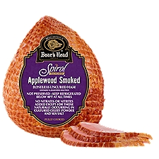 Boar's Head Applewood Smoked Spiral Sliced Ham, 1 Pound